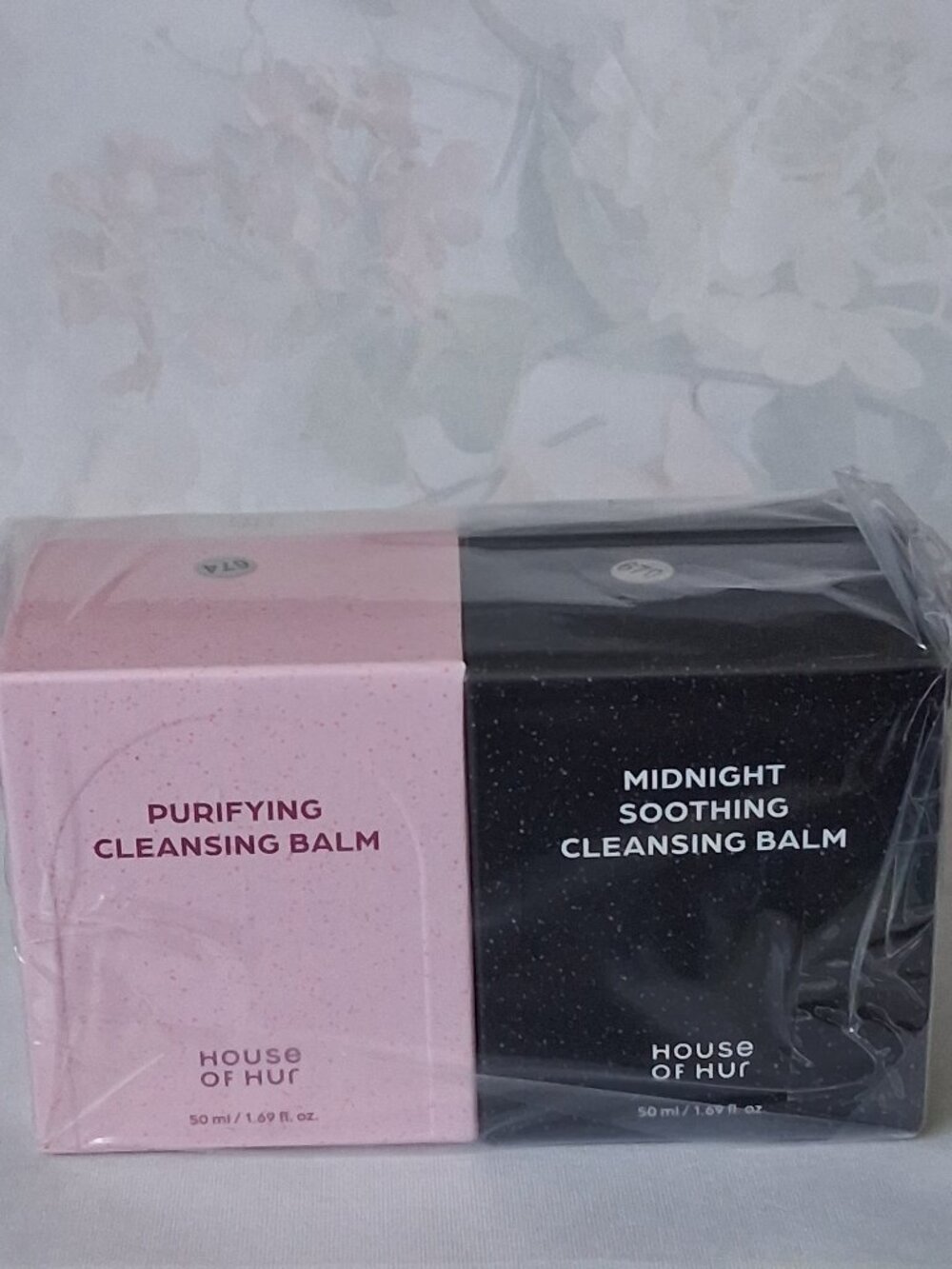 House of Hur Midnight Soothing Cleansing Balm & Purifying Cleansing Balm NIB